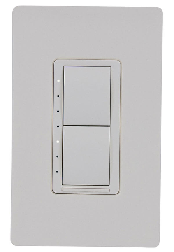 Cameo-Wireless In-Wall Dimmer Almond